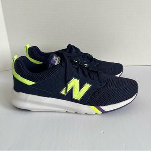 New Balance Navy and Neon Green Athletic Shoes